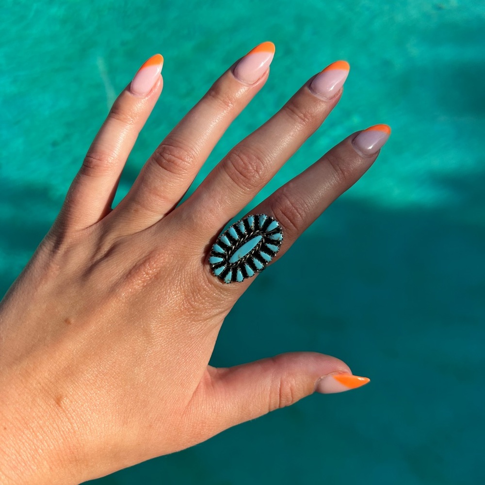 turquoise sterling silver ring